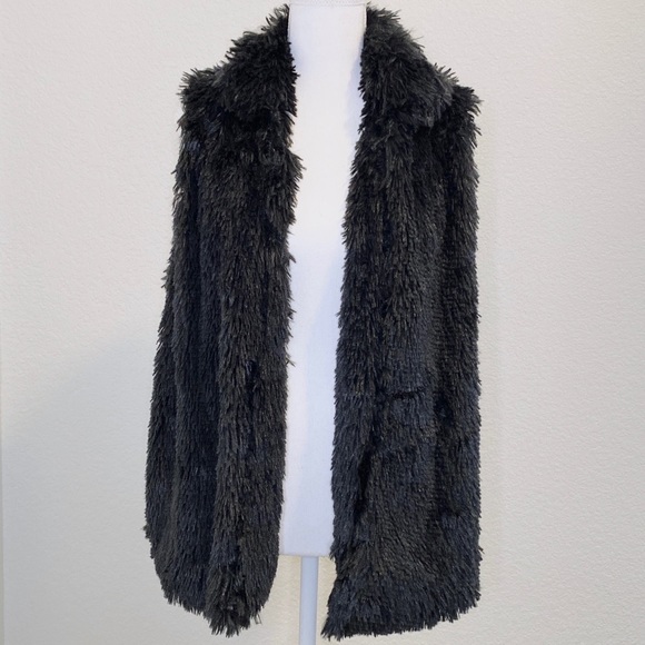 Xhilaration Jackets & Blazers - Very Soft Grey Faux Fur Vest